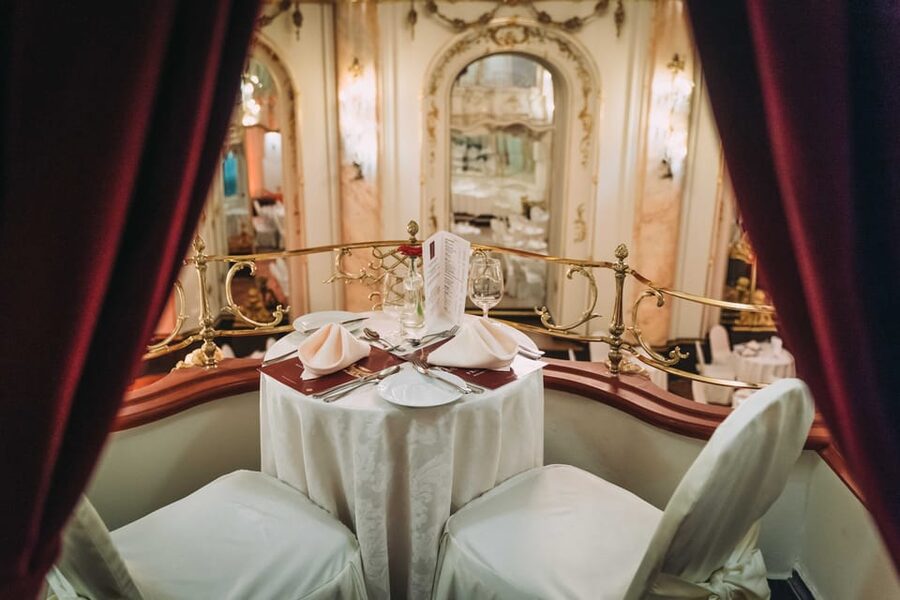 Prague: Mozart Ballroom Concert Ticket with 3-Course Dinner - Seats, Acoustics, and the Private-Balcony Reality