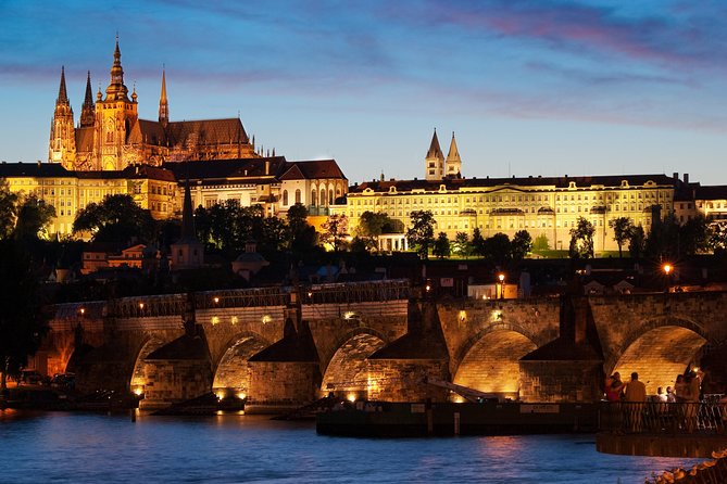 Prague Night Tour and River Vltava Dinner Cruise - City lights by coach: what you actually see before the cruise