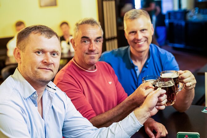Prague Old Town And Beer Walking Tour Including Dinner - The big sights you’ll walk toward: Charles Bridge and the Astronomical Clock