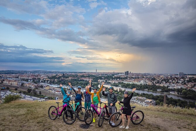 Prague on E-Bike: Explore Greater Downtown Parks & Epic Views - Stop 5: The Metronome viewpoint, plus why locals call it Stalin