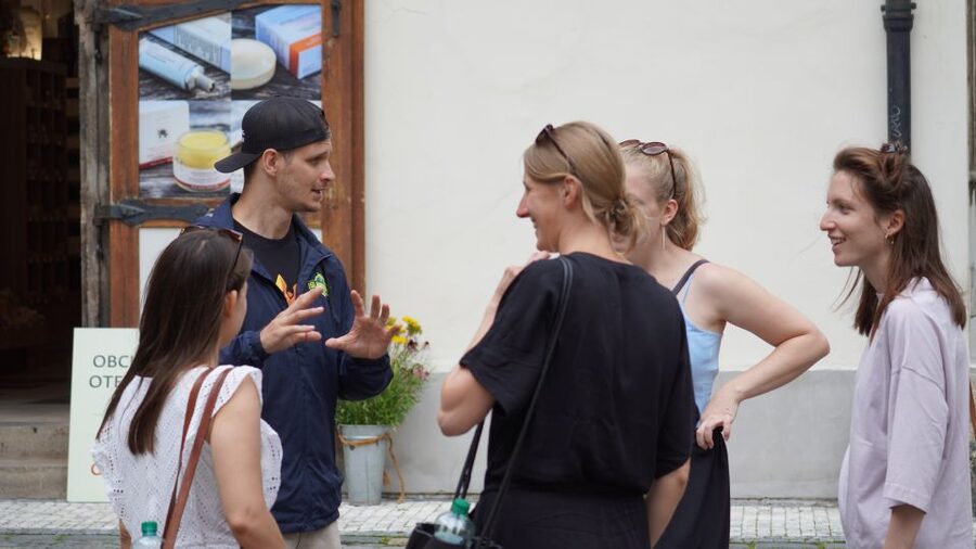 Prague: One Prague Tour with Local Food & Beer - Food and beer stops, without pretending it is only food