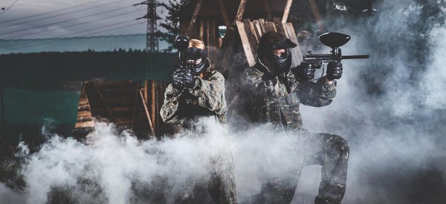 Prague: Paintballing Games - Chill-Out Time, Welcome Drinks, and Optional BBQ