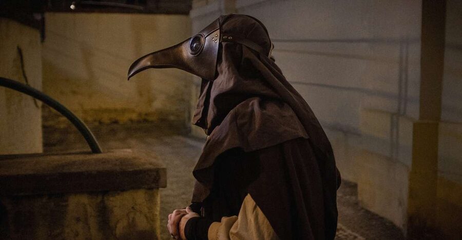 Prague: Plague Doctor Old Town History Walking Tour - St. Francis Hospital and A. Schamsky’s 1713 fight