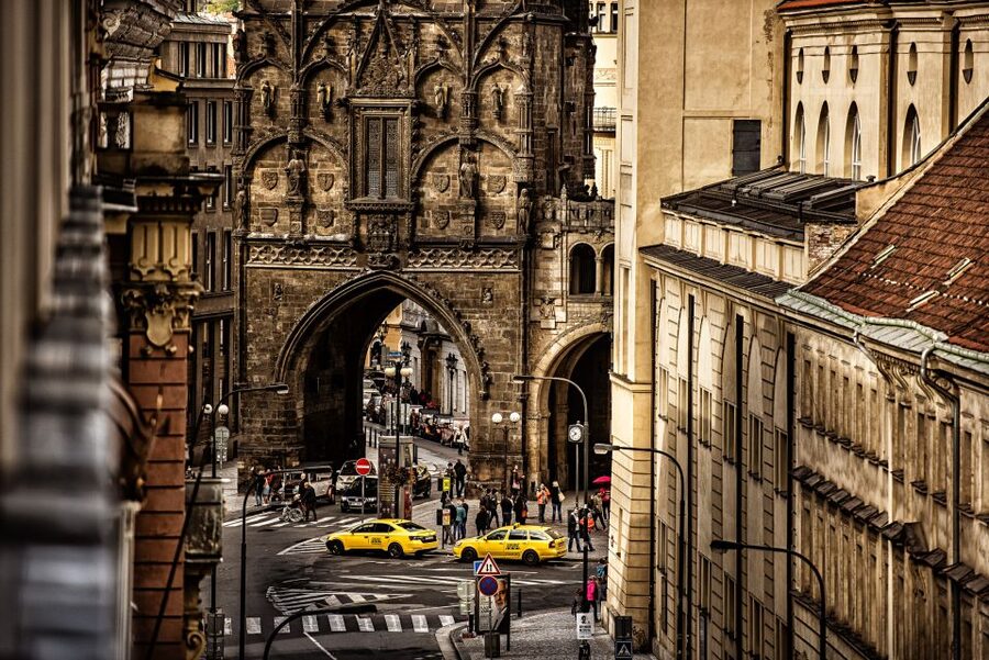 Prague: Powder Gate Tower Entrance Ticket - The tower’s big transformation: gunpowder store to coronation-route starting point