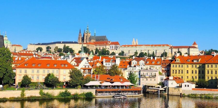 Prague: Prague Castle Private Walking Tour - St. George’s Basilica: early Middle Ages, less flash, more meaning