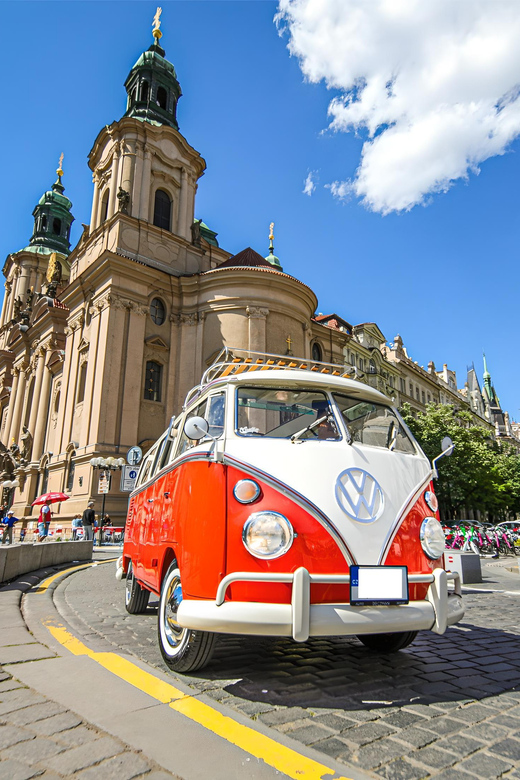 Prague: Private Sightseeing Tour in original VW Samba bus - Price and value: what $170 per group really buys you