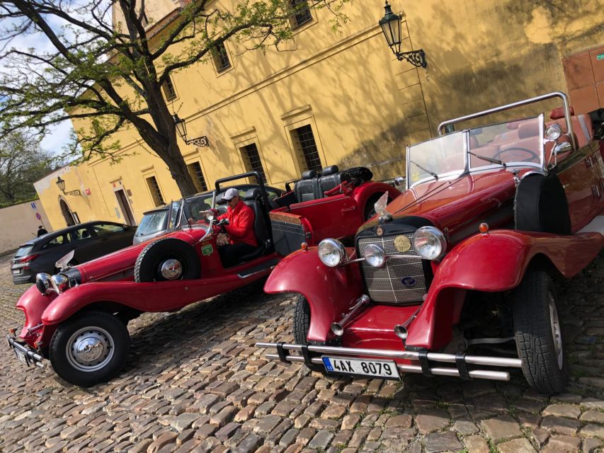 Prague: Private Tour by Vintage Car - Old Prague in a Mercedes 770K replica, with hotel pickup