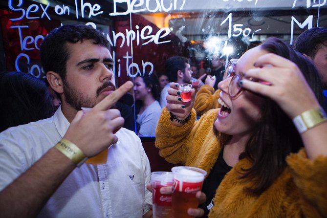 Prague Pub Crawl with Unlimited Drinks & 5 story club Entry - Stop 2: Chapeau Rouge unlimited hour, then shots energy