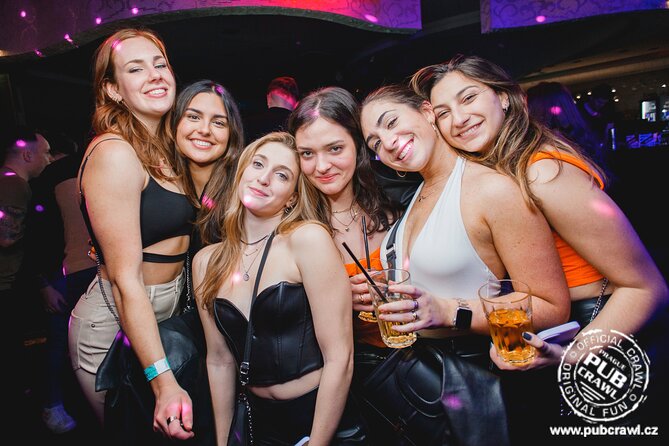 Prague Pub Crawl with Unlimited Drinks & 5 story club Entry - Stop 3: Karlovy Lazne VIP entry to the 5 story nightclub