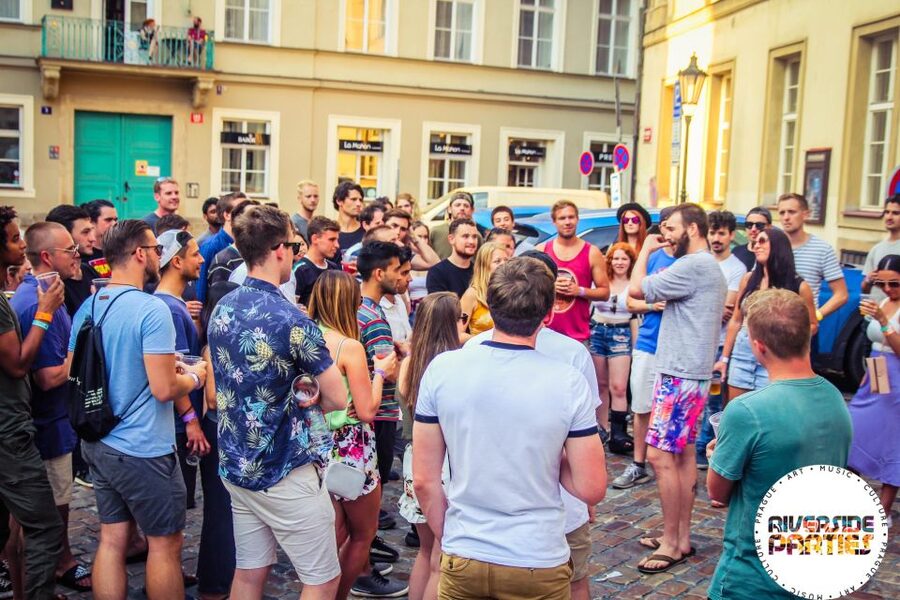 Prague Riverside Parties Tour - From Hangover House to Lesser Town without the worst crowds