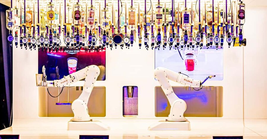 Prague: Robotic Bar Entry with a Drink Included - Where to Find It: Karlovy lázně Music Club Building by Charles Bridge