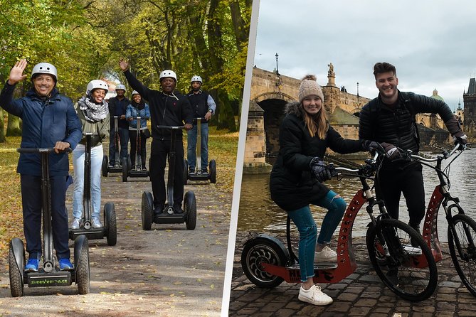 Prague Segway & E-Scooter Grand City Tour - A fast way to get your bearings in Prague