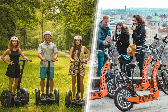 Prague Segway & E-Scooter Grand City Tour - What you ride: Segways and e-scooters in one tour