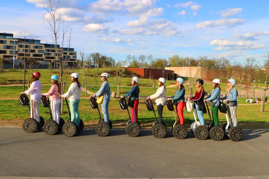 Prague: Segway Sightseeing Live-Guided Tour - Getting there from the Embassy of Japan office, and the shuttle reality