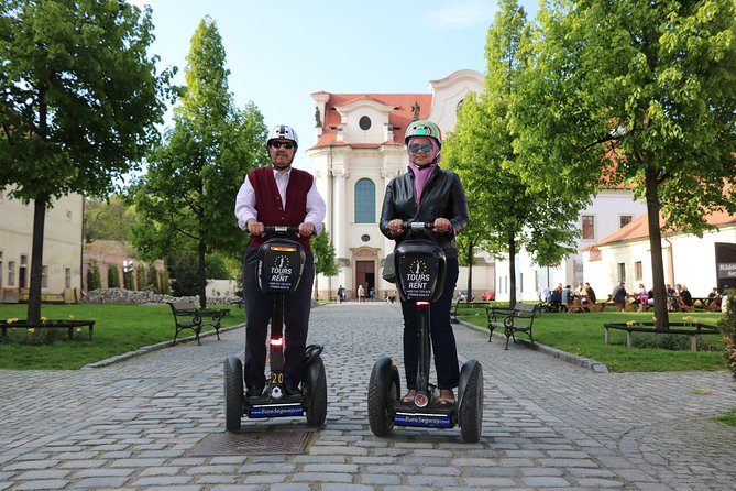 Prague Segway Tour - 3-hour Double Monastery & Brewery Tour - Maltezske Square start, Castle viewpoints, and fast orientation