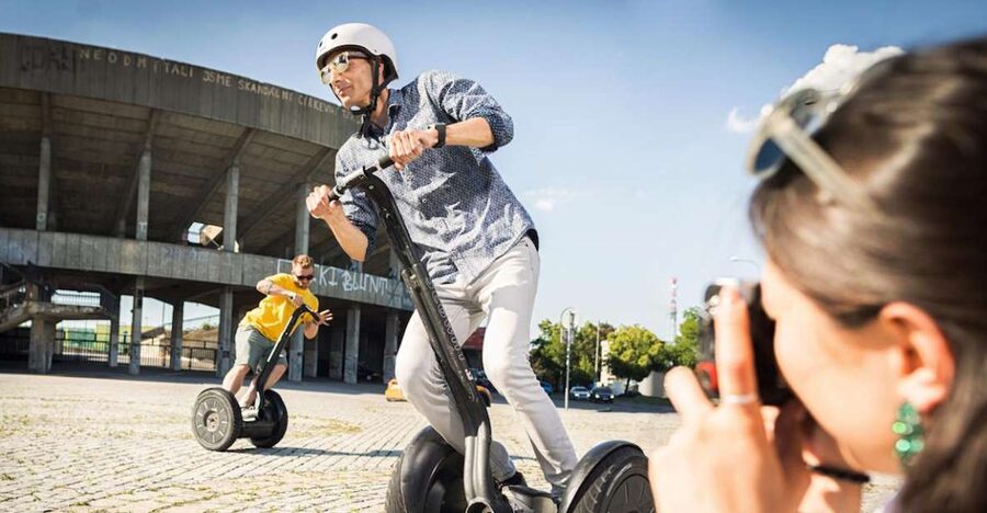 Prague: Segway Tour + Taxi Transfer & Monasteries mini-group - Segway training and safety gear: the part that makes or breaks first time rides