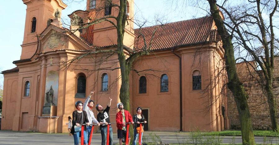 Prague Segway Tour with Oldest Monasteries and Free Taxi - Free Taxi to the Start, So the Ride Starts Fast