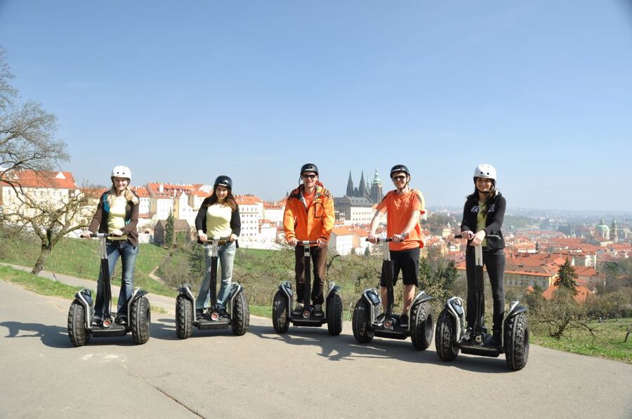 Prague: Shared Group/Private Segway Tour with Hotel Transfer - Sacre Coeur, Smíchov, and Kinsky Garden: Seeing Architecture Without the Rush