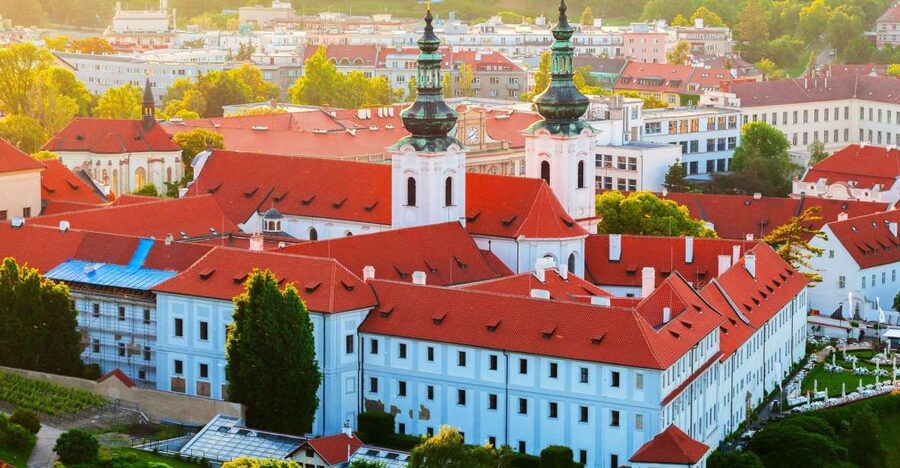 Prague: Skip-the-line Strahov Monastery and Library Tour - Strahov Library halls: frescoed ceilings and the “read it with your eyes” method