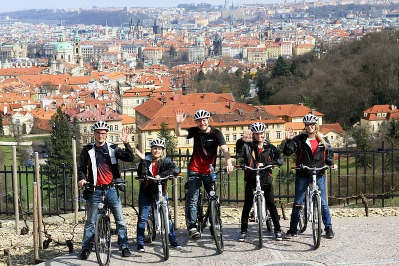 Prague: Small Group or Private Bike City Tour - What equipment and bike-handling support looks like