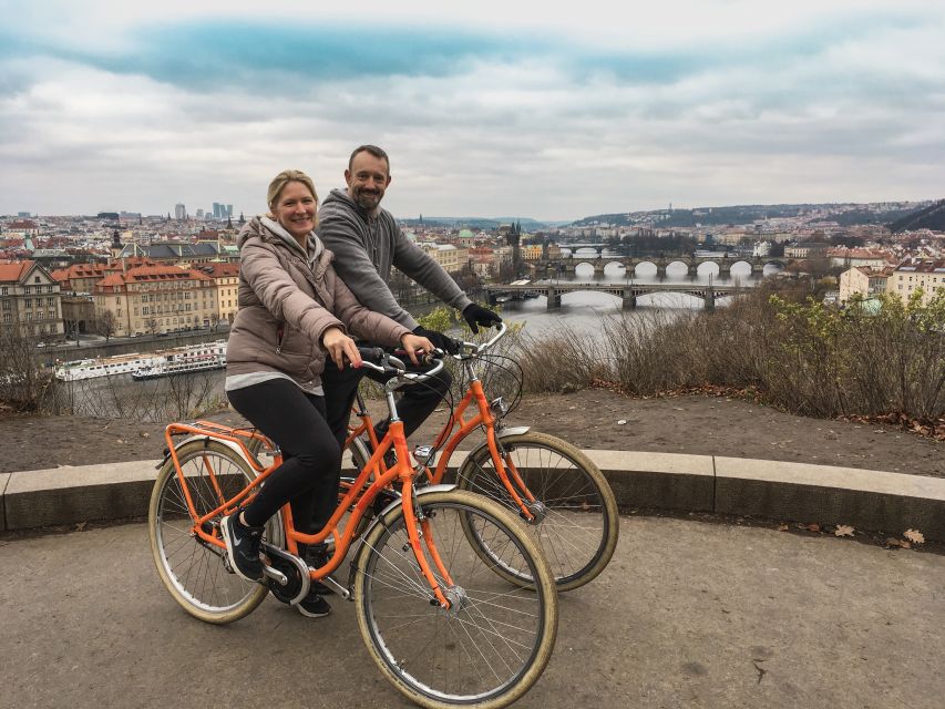 Prague: Small Group or Private Bike City Tour - Effort level and upgrades: when to switch to e-bike or walking
