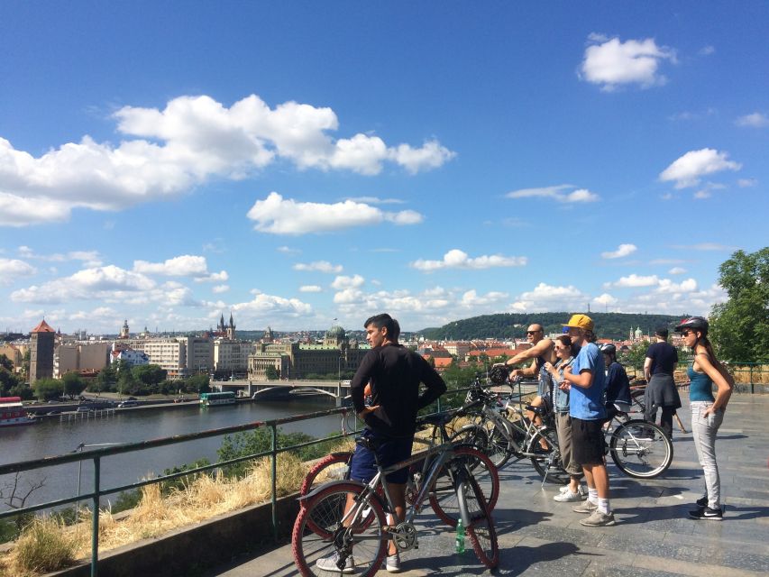 Prague: Stunning Viewpoints, Castle, City & Park Bike Tour - Letna Park viewpoints, and why the Metronome stop hits harder than a photo