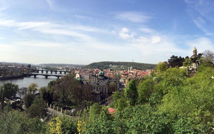 Prague: Stunning Viewpoints, Castle, City & Park E-Bike Tour - Prague Castle and Royal Gardens: Close Up, Then Keep It Moving