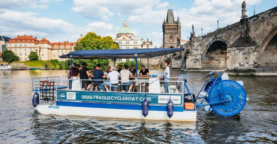 Prague: Swimming Beer Bike on A Cycle Boat - FAQ
