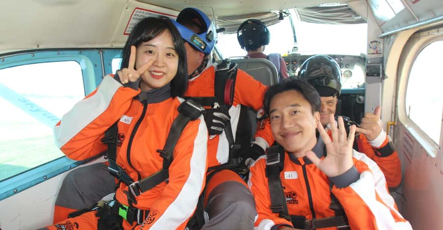 Prague: Tandem Skydiving 14,000ft over Prague with Transfers - Vodičkova Street 15 pickup, and what you do before the plane