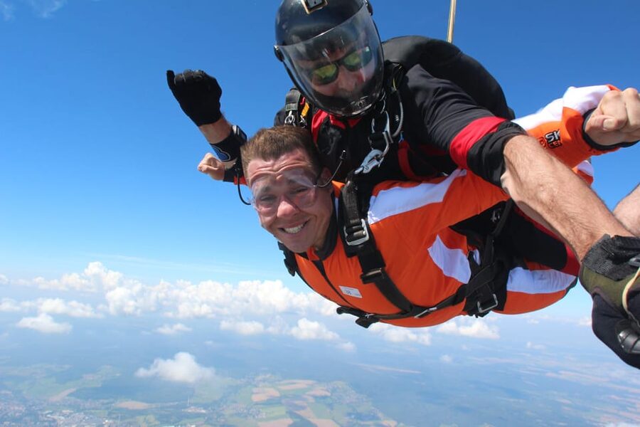 Prague: Tandem Skydiving 14,000ft over Prague with Transfers - Price and included value, plus what the photo packages really cost