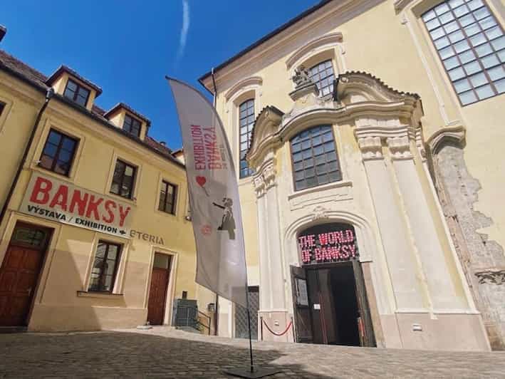 Prague: The World of Banksy Immersive Experience Ticket - The Works You Will See, Including Girl with Balloon