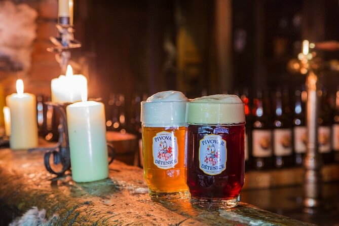 Prague to Detenice Medieval Castle, Brewery and Dinner Experience - Timing, drive time, and the 3CQP+HQ9 meeting point
