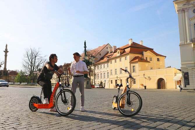 Prague Trike & e-Scooter Tour: Castle Viewpoints & Charles Bridge - Letná Park to the Metronome, Prague’s best “look down” moments