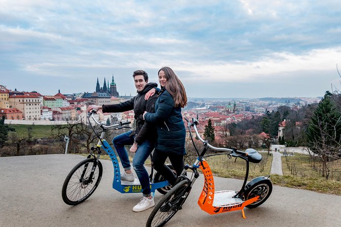 Prague Trike & e-Scooter Tour: Castle Viewpoints & Charles Bridge - Strahov Klaster and the monastery brewery, history you can pause for