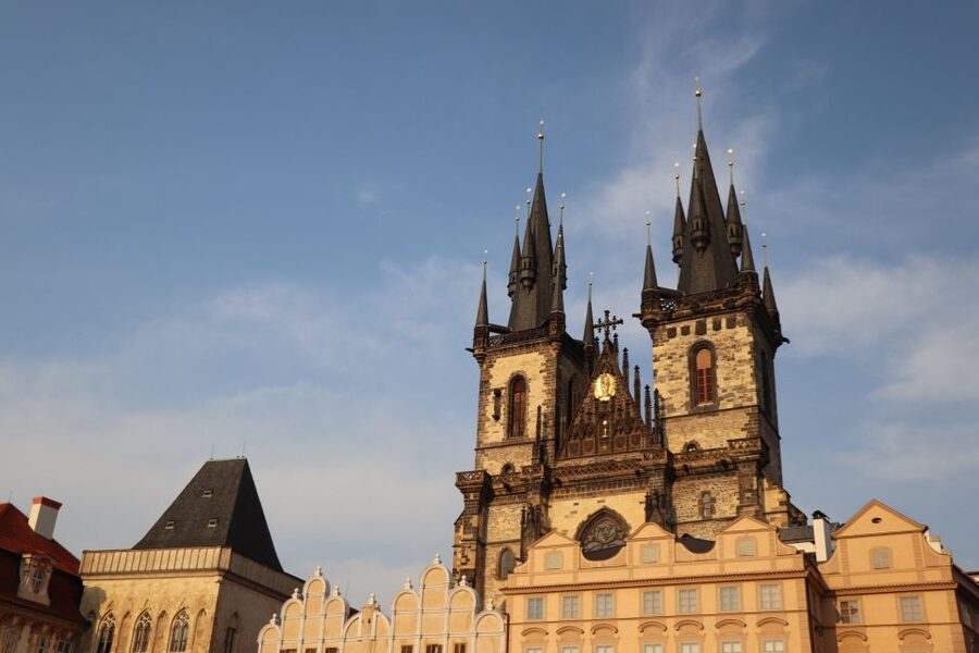 Prague: Vintage Car Ride and Walking Tour - Where You Go by Car: Old Town, New Town, and the Key Landmarks