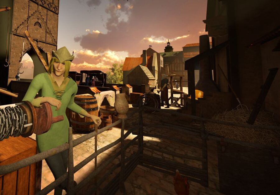 Prague: Virtual-Reality Time-Travel Experience to 1593 - From Hamleys Basement to 1593 Prague