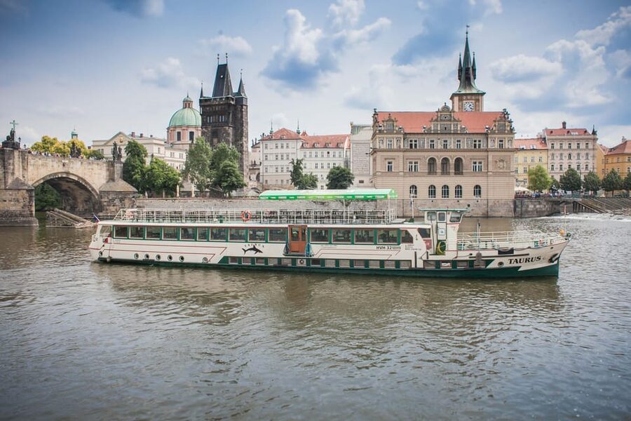 Prague: Vltava River Evening Dinner Cruise - The Vltava at night, and why this cruise works