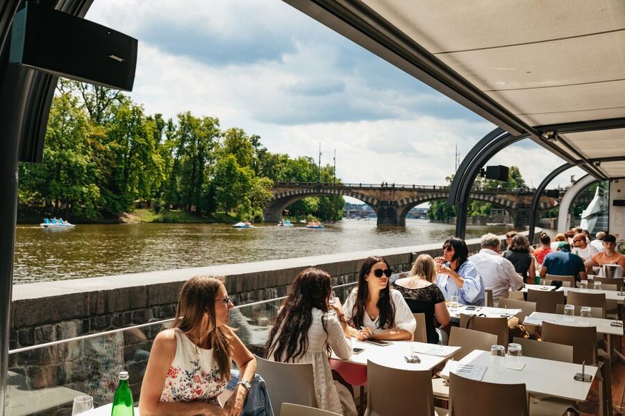 Prague: Vltava River Lunch Cruise in an Open-Top Glass Boat - Charles Bridge to Prague Castle: The Classic Stops You Want to See