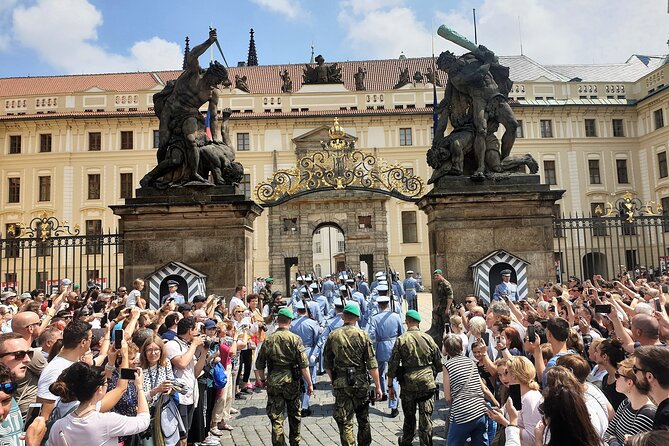 Prague Walking Tour with River Boat Cruise and Lunch - 6 hours - Hradčany and Prague Castle Exteriors: City Views Without the Interior Ticket