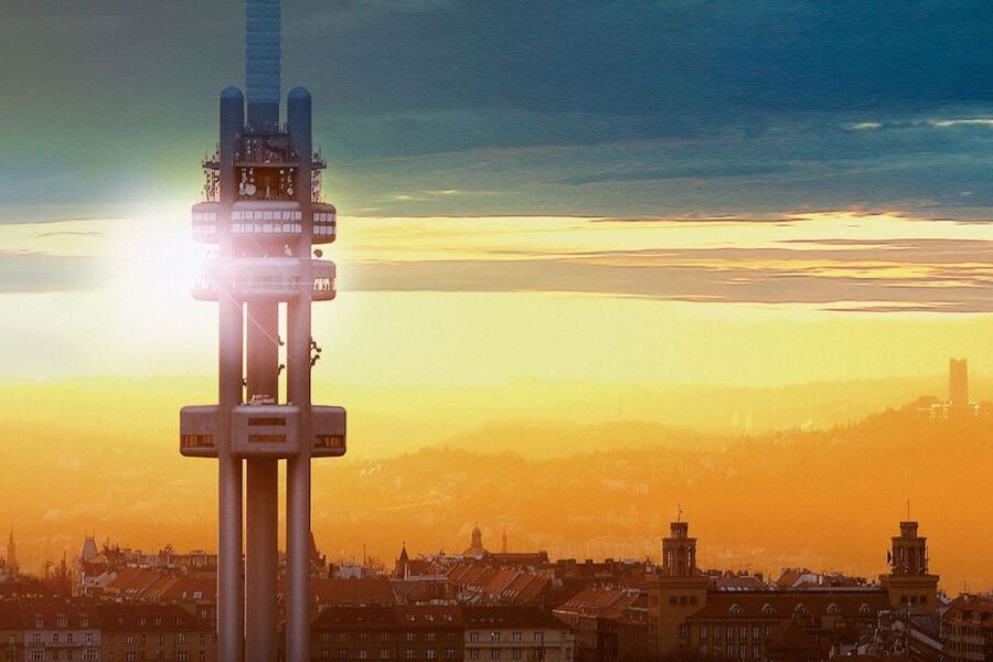Prague: Žižkov TV Tower Observatory Entry Ticket - World Federation of Great Towers: learning while you look