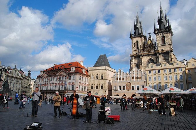 Private 4-hour City Tour of Prague with driver & official guide w/ Hotel pick up - Wenceslas Monument: a free, strategic midpoint break