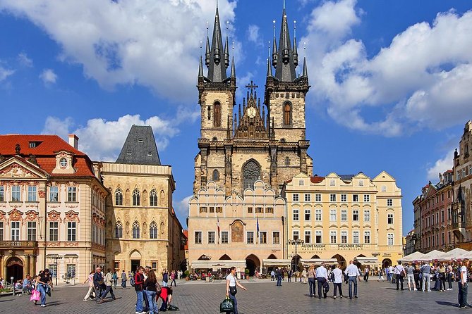 Private 4-hour City Tour of Prague with driver & official guide w/ Hotel pick up - Dancing House: modern Prague, with paid entry depending on your choices