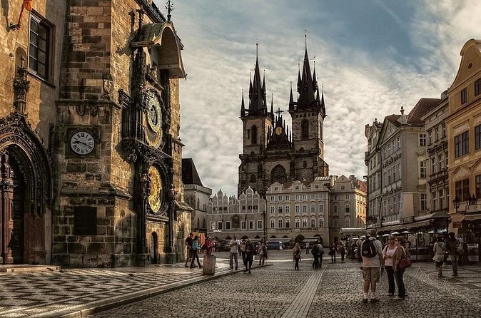 Private 4-hour City Tour of Prague with driver & official guide w/ Hotel pick up - The guide and driver setup that makes the day smoother