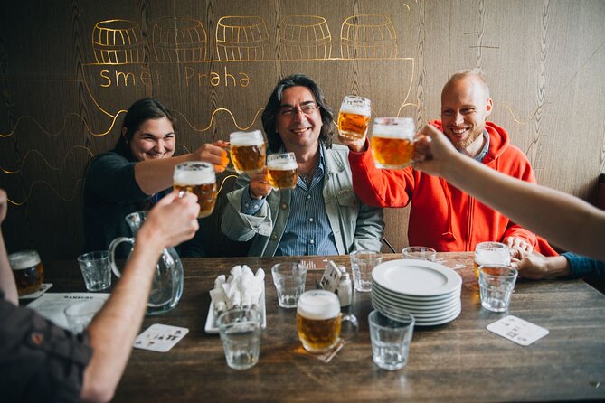 PRIVATE 4 Hour Tour: Czech Beers & Tapas in Prague's Local Areas - Ark-Shaped Church and the Largest Clock Face: A Pretty Stop That Feels Like a Secret