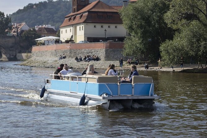 Private Boat Cruise With Unlimited Beer - Prague Castle from the water: the angle people usually miss