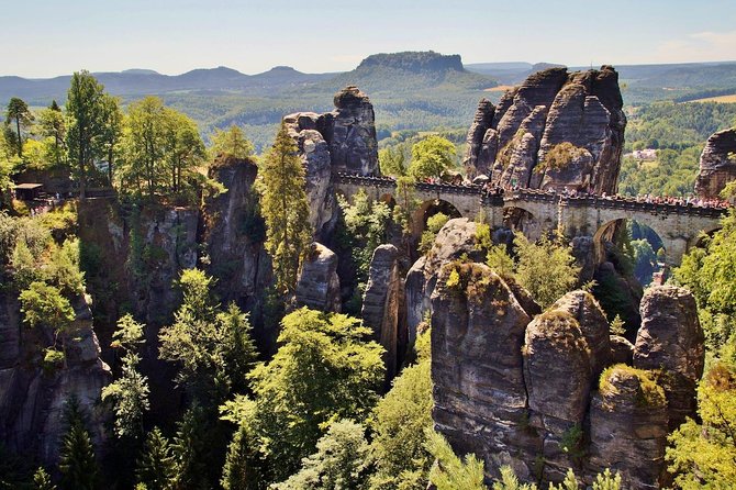 Private Bohemian-Saxony Switzerland luxury tour All-Inclusive - Stop 1: Bohemian Switzerland National Park and 90-million-year rock shapes
