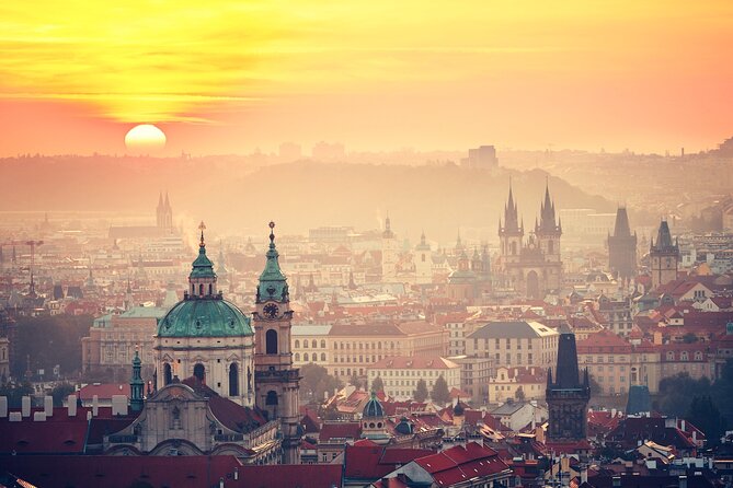 Private Prague City Highlights Tour with a Stop at a Czech Cafe - Hotel pickup and getting around, with tram help if you need it