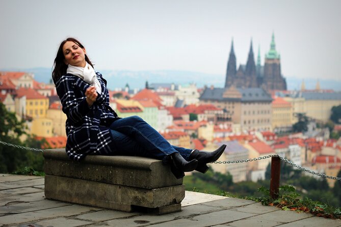Private Prague Photoshoot for Individuals, Couples and Families - Start at the Astronomical Clock, then choose your pace