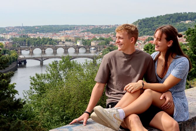 Private Prague Photoshoot for Individuals, Couples and Families - Lennonova zed: bold, meaningful street art options