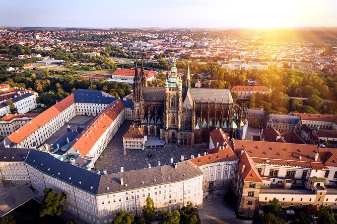 Private Tour of Prague Castle Interiors and Lunch included - St. George’s Basilica: the oldest surviving church vibe inside the Castle